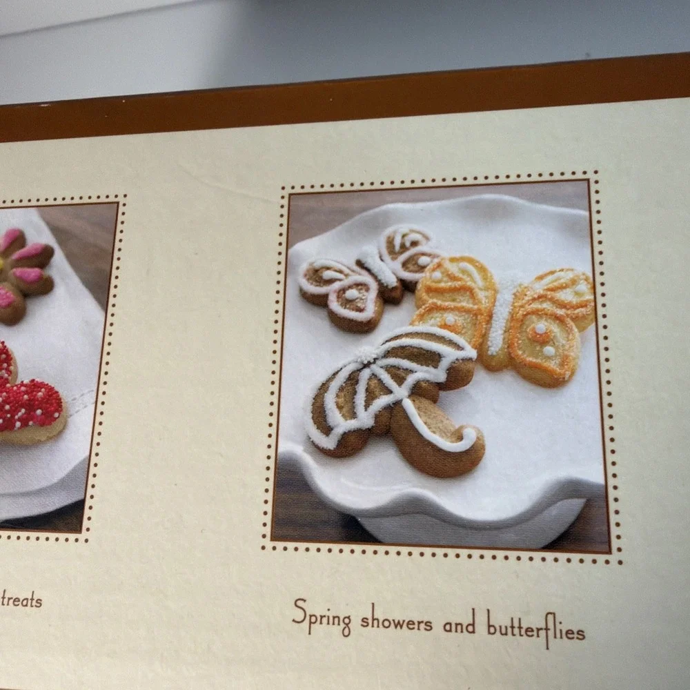 New Williams Sonoma Extra Large Ergonomic Cookie Press 16 Shape Disks Holiday Se